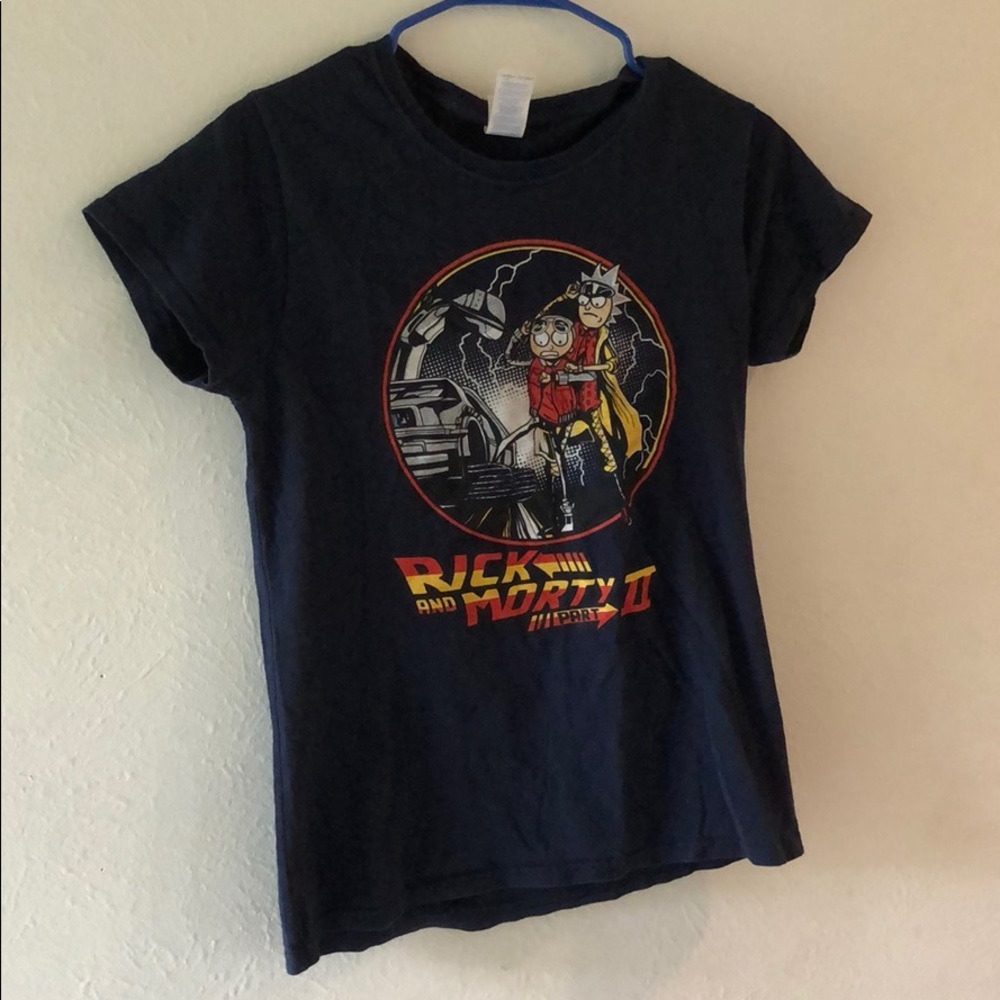 Rick and morty tee